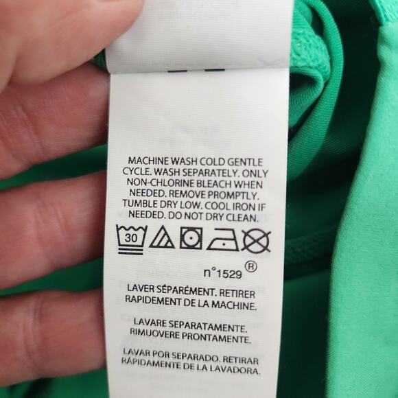 RLX Ralph Lauren green pleated back golf / tennis skort woman's size large - Picture 7 of 10